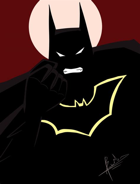 Batman Rebirth Bruce Timm Style By Brianmarianto On Deviantart
