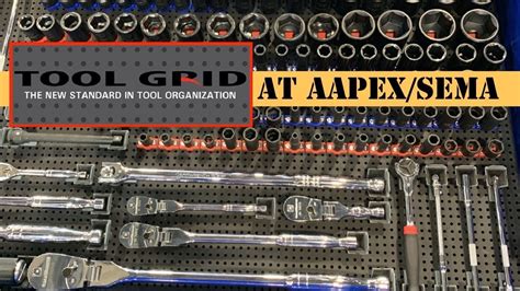 Tool Grid Toolbox Organizer At The Aapex Sema Show Youtube