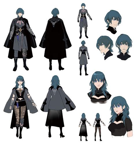 Byleth Concept Art From Fire Emblem Three Houses Art Artwork Gaming