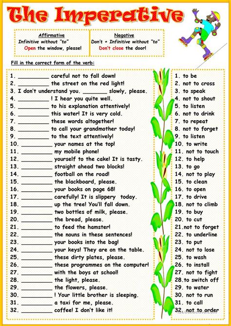 We did not find results for: The Imperative worksheet - Free ESL printable worksheets ...