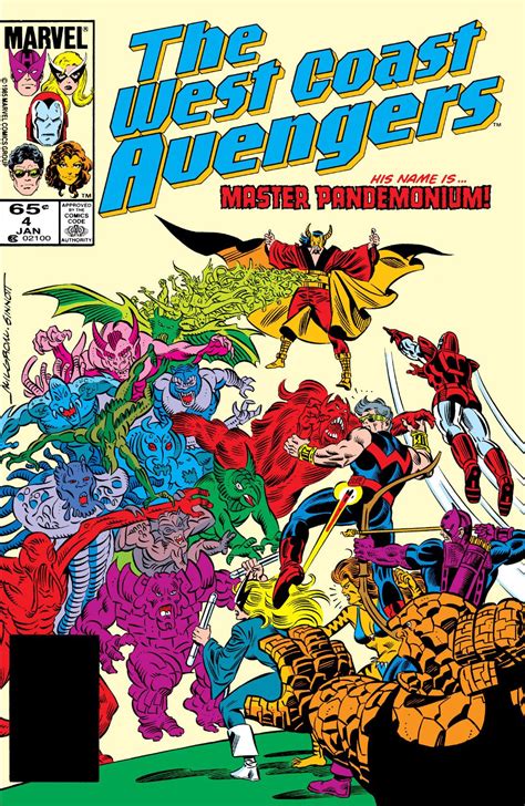 West Coast Avengers Vol 2 4 Marvel Comics Database