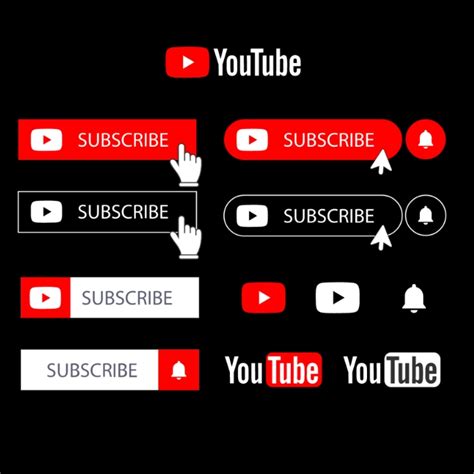 Logo Youtube Subscribe Like Share Template Postermywall