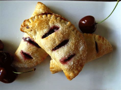 2 spoon pie filling evenly in center of 6 of the wedges. How to make high altitude adjusted cherry turnovers with ...