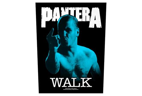 Pantera Walk Printed Back Patch