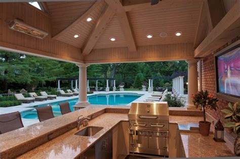 Outdoor Pool Kitchen Ideas