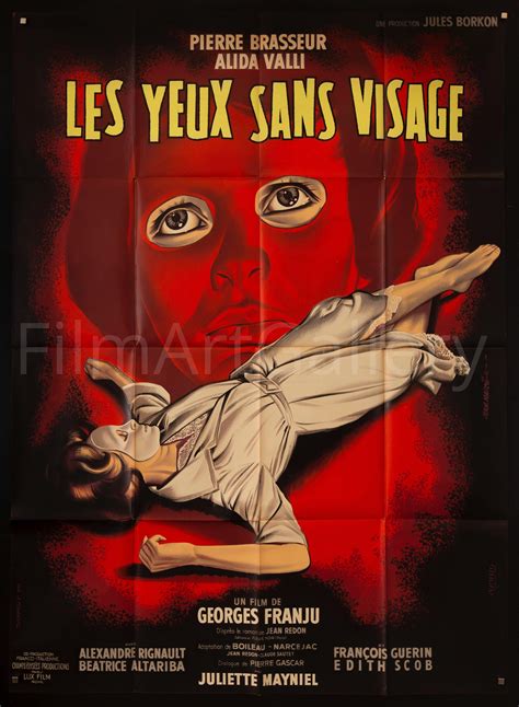 Eyes Without A Face Les Yeux Sans Visage Movie Poster French 1