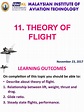 Theory of Flight PDF | PDF | Flap (Aeronautics) | Stall (Fluid Mechanics)