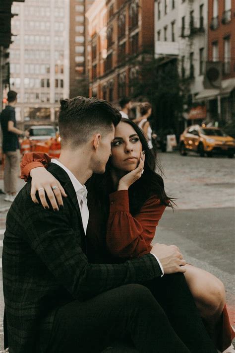 New York City Couples Session — From The Daisies Couples Engaged Couples Photography Outdoor