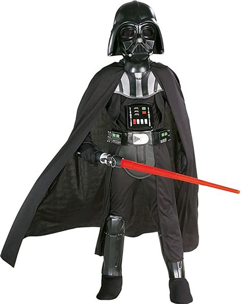 Rubies Disfraz De Darth Vader Para Niño Original De Star Wars Deluxe