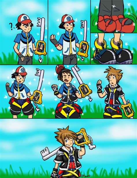 TF Commission Ash To Sora By CaseyLJones On DeviantArt