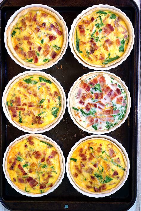 Easy Weeknight Dinner Personal Sized Quiche Happiness Is Homemade