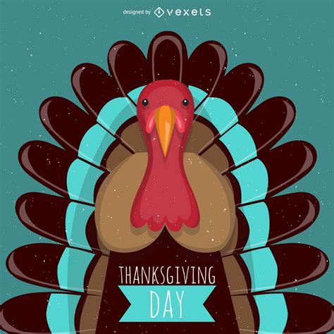 Thanksgiving Turkey Illustration Vector Download