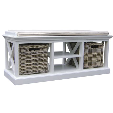 38 x 76 x 38 cm sitztruhe aus kunstleder zum falten mit aufbewahrung ottomane mit entnehmbaren körben sitzhocker, schwarz. BE001: BANK MIT SITZKISSEN ABLAGEN UND KÖRBEN - KOLLEKTION ...