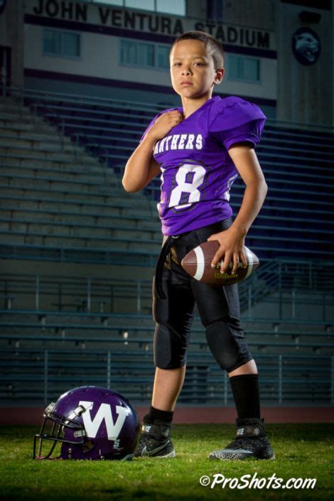 Youth Football Team And Individual Portraits In Fresno Ca By Jim