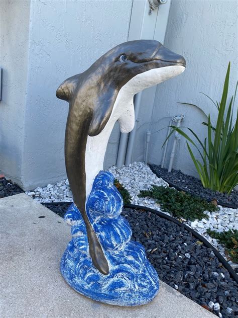Dolphin Statue Is The Perfect Pool Decoration Cbsd