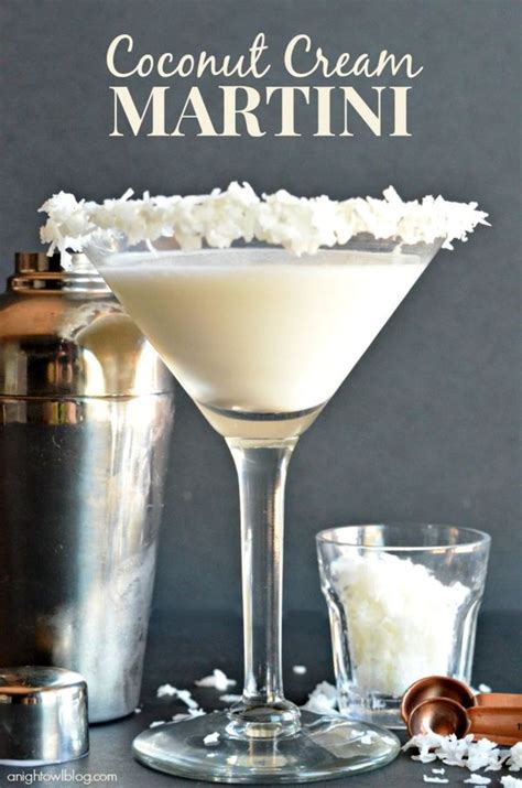 Coconut rum is an alcoholic beverage. Coconut Cream Martini | Recipe | Coconut rum punches, Easy ...