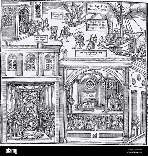 Woodcut From The First Edition Of John Foxe The Book Of Martyrs