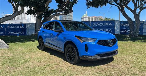 2022 Acura Rdx Gets Fresh Styling Long Beach Blue Pmc Edition Cnet