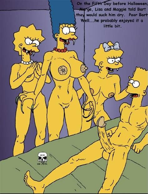 Rule 34 Bart Simpson Female Human Lisa Simpson Maggie