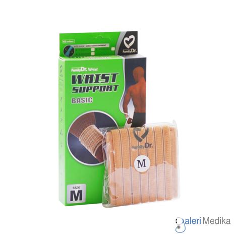 FamilyDr Wrist Support - Penyangga Pergelangan Tangan | Galeri Medika