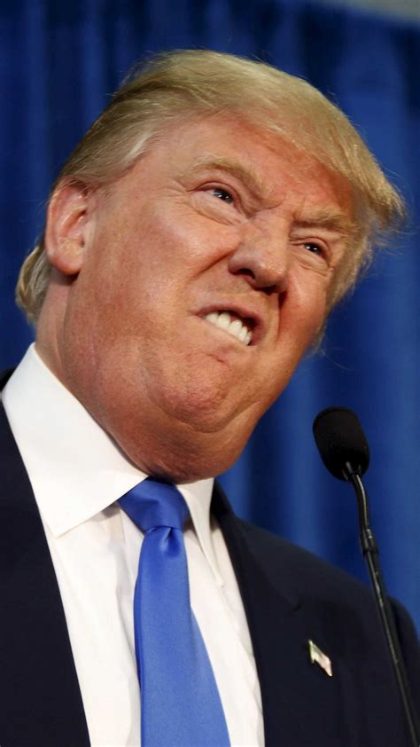 Trump Funny Face Blank Template Imgflip
