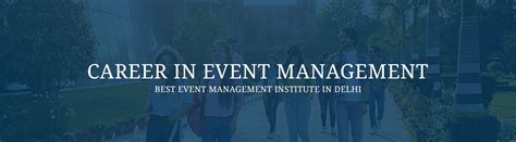 Career In Event Management