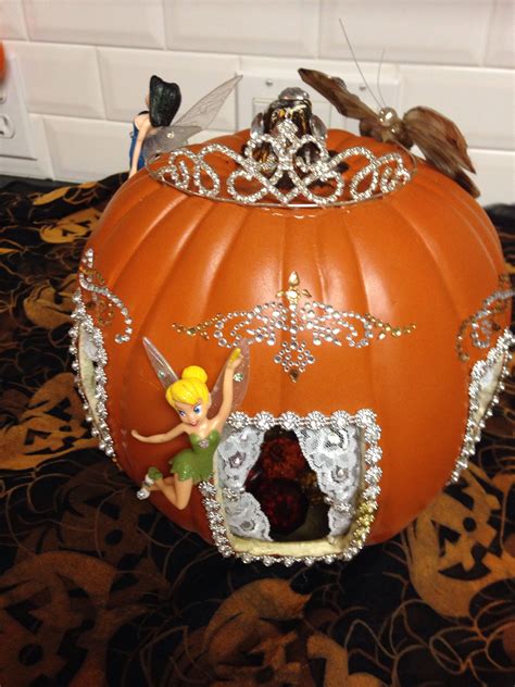 Tinkerbell Found The Pumpkin Jewelsdecorated Artificial Pumpkin