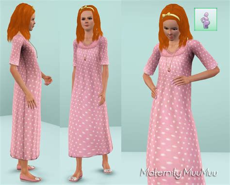 My Sims 3 Blog Maternity Muumuu By Daluved1