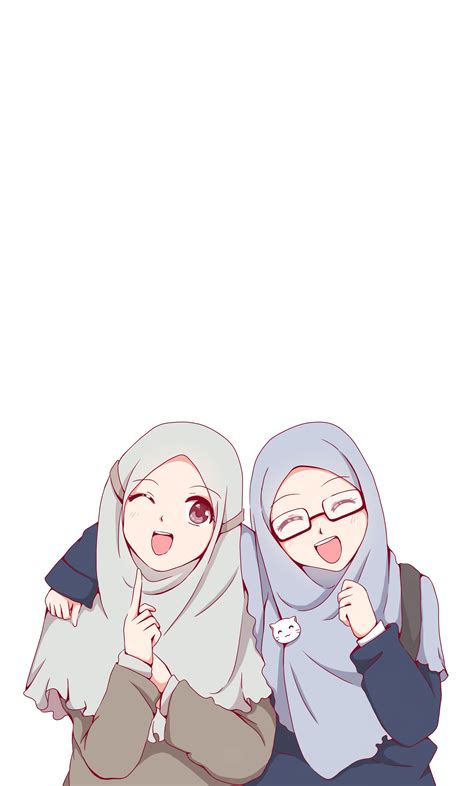 beautiful pretty cute friendship islamic cartoon anime muslimah anime muslim