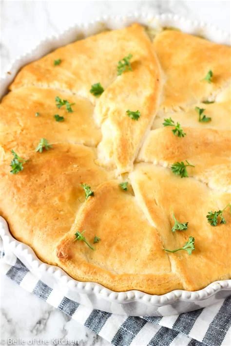 Yummy Chicken Pot Pie With A Crescent Roll Crust This Is SO Good And