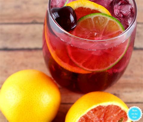 Delicious Cherry Citrus Sangria Recipe Mom On The Side