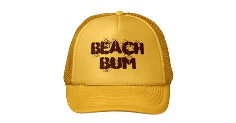 Beach Bum Hat Zazzle