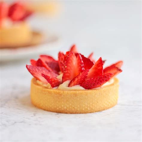 Strawberry Tartlets With Custard A Baking Journey