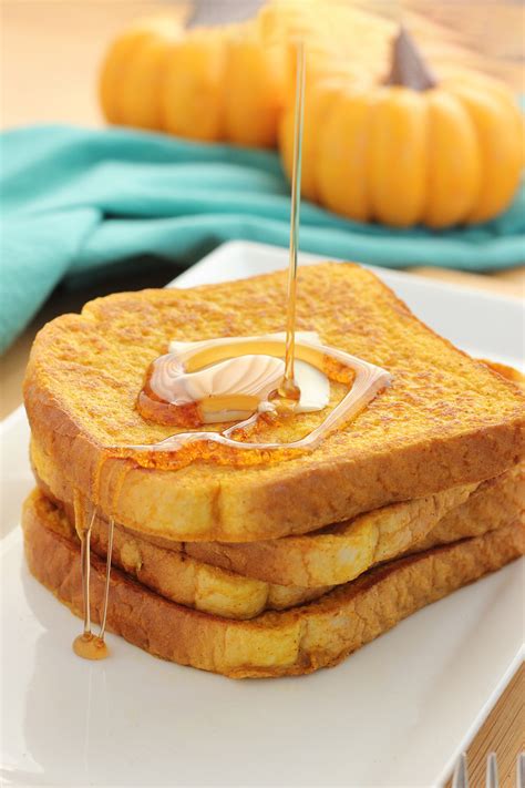 Pumpkin French Toast Recipe One Sweet Appetite