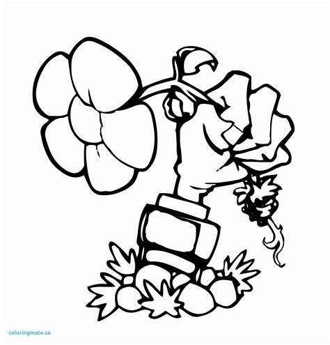Plants vs zombies coloring pages. Plants Vs Zombies Peashooter Coloring Pages at ...