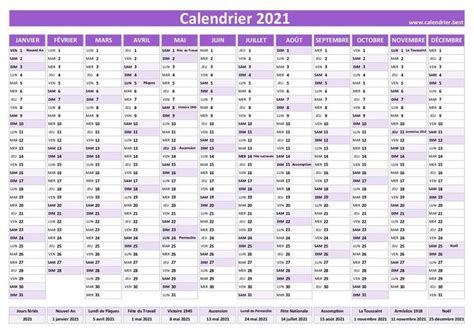 Calendrier mai 2021 avec jours fériés france. Calendrier 2021 avec jours fériés | Calendrier, Calendriers, Lundi de pentecote