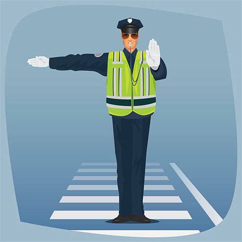 Traffic Officer Illustrations Royalty Free Vector Graphics And Clip Art