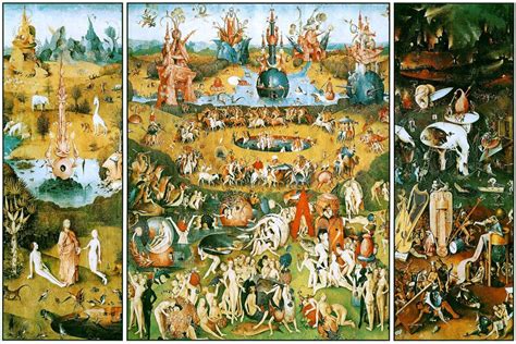 Hieronymus Bosch The Garden Of Earthly Delights Triptych Posters