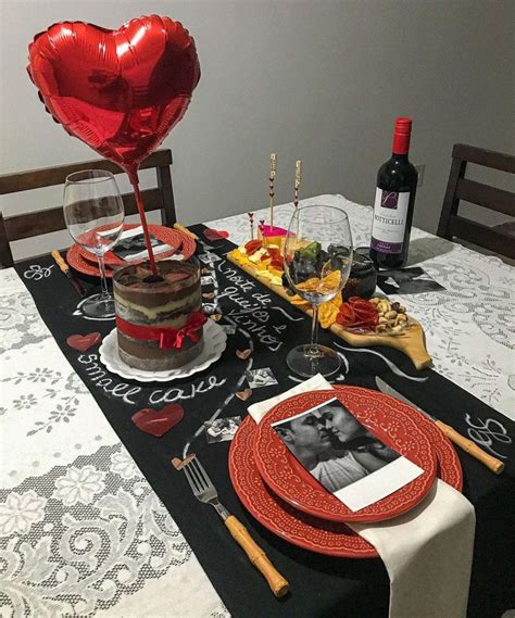 Mesa posta para Dia dos Namorados como fazer ideias Mesas de jantar romântico Receitas