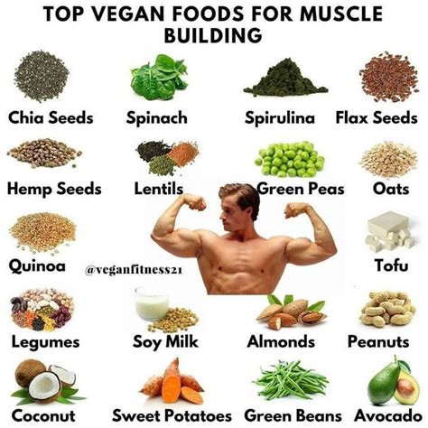 Top Vegan Foods For Muscle Building For My Vegan Fan Base Getn Swole Follow Celziusnutrition