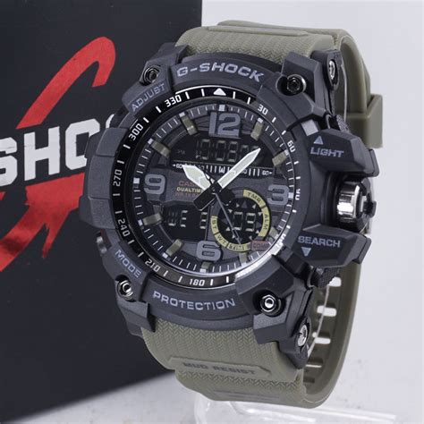 All our watches come with outstanding water resistant technology and are built to withstand extreme condition. G Shock GG-1000 Green Army » Jam Tangan Grosir Termurah