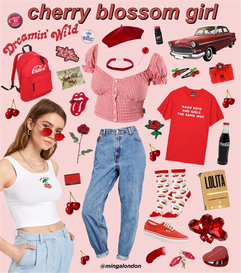 Cherry Blossom Girl 🍒 ️ 🍒 Aesthetic Fashion Vintage Outfits Fashion