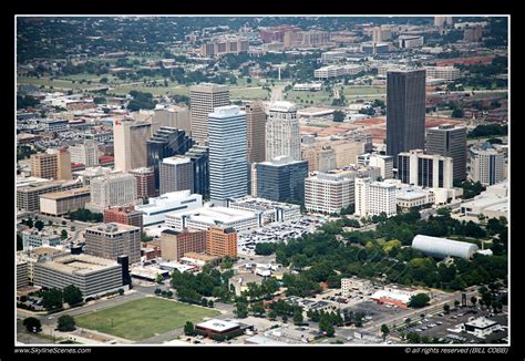 Slyline Aerial Of Oklahoma City Ok Aerial Of Downtown Okl Flickr