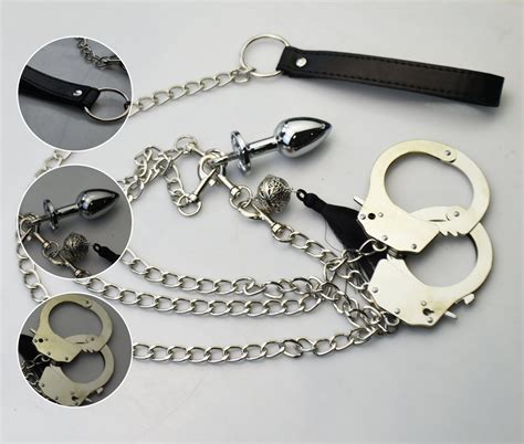 Handcuff Anal Plug Butt Bondage Metal Restraint Fetish SM BDSM Etsy