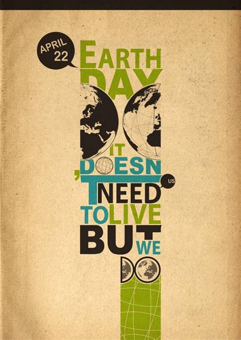 30 Environmentally Aware Earth Day Poster Ideas Printrunner Blog