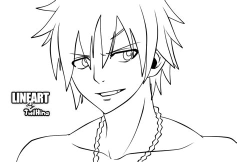 Gray Fullbuster Fairy Tail Coloring Coloring Pages