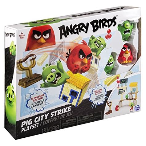 Angry Birds Pig City Strike Playset Epic Kids Toys