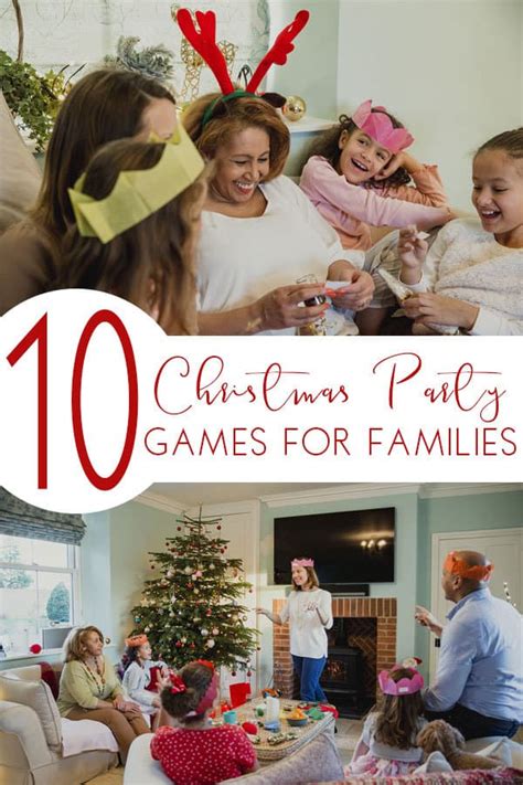 10 Simple Fun Christmas Party Games For Families