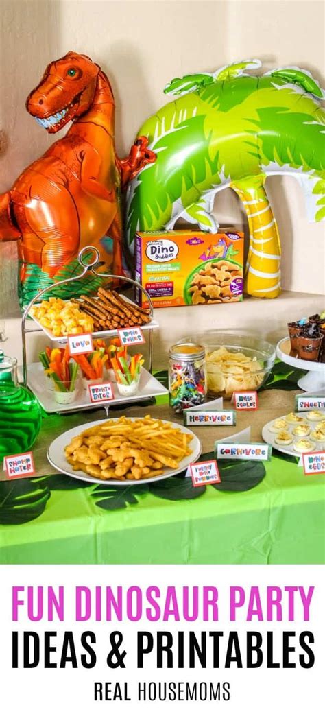 Have A Fun Dinosaur Party To Remember With These Easy Ideas And Free