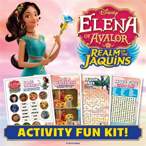 Elena Of Avalor Realm Of The Jaquins Dvd And Printable Activities